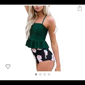 Flower tankini